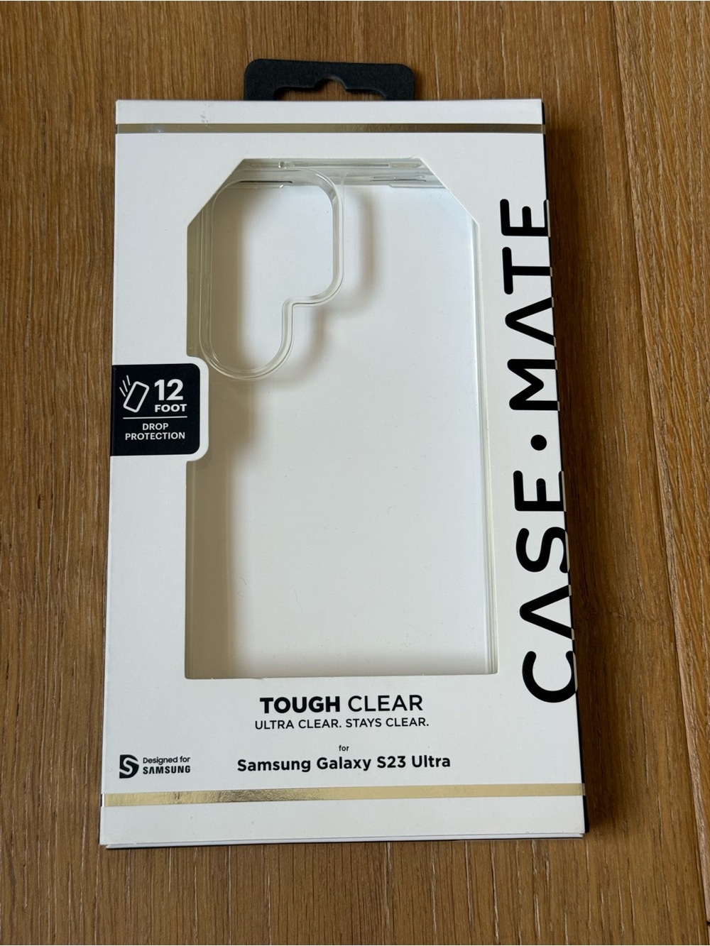 New Case-mate Tough Clear Case for Samsung Galaxy S23 Ultra Case Clear